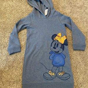 Toddler girls Minnie Mouse sweater dress